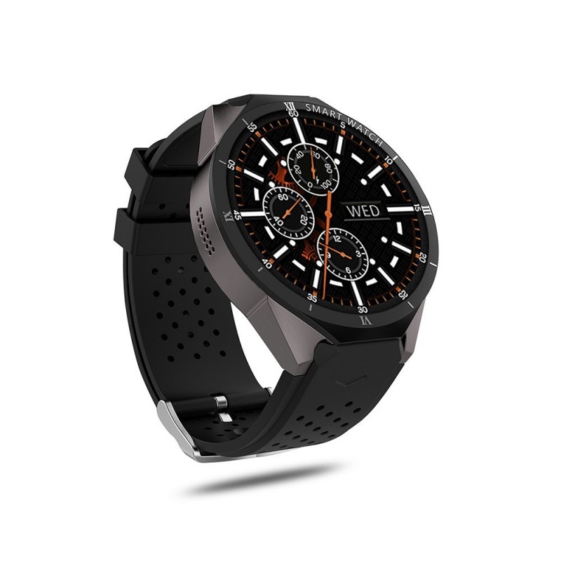 Smartwatch KW88 Pro - czarny - inteligentny zegarek