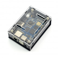 Obudowa do Banana Pi M3 - Box czarno-przezorczysta