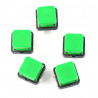 Tact Switch 12x12 mm z nasadką okrągły - czerwony Tact Switch 12x12 mm z nasadką okrągły - czerwony - zdjęcie 1