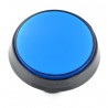 Push Button 6cm - niebieski (wersja eko2) - zdjęcie 1