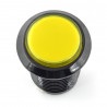 Arcade Push Button 3,3cm - czarny z żółtym podświetleniem - zdjęcie 1