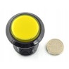 Arcade Push Button 3,3cm - czarny z żółtym podświetleniem - zdjęcie 2