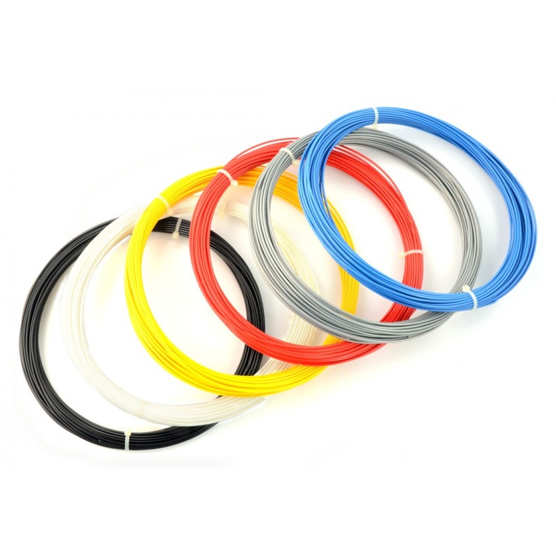Zestaw Filamentów Velleman ABS 1,75mm - 6 kolorów