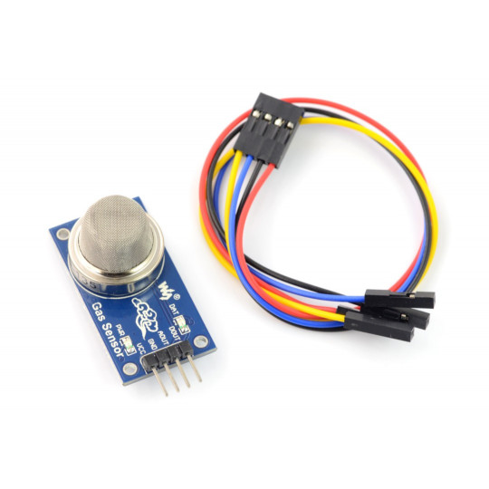 Датчик MQ-135 для спирту, бензолу, аміаку - напівпровідниковий - модуль Waveshare 9528