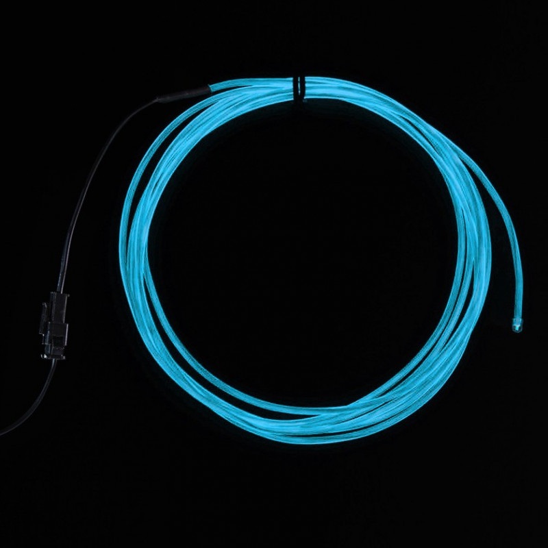 Przewód elektroluminescencyjny 2,5m - niebieski