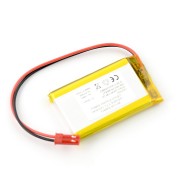 Akumulator Li-Po 3,7V / 1400mAh, PCM, konektor + gniazdo 2,54 JST