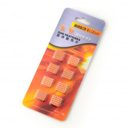 Zestaw radiatorów miedzianych - 8 szt.