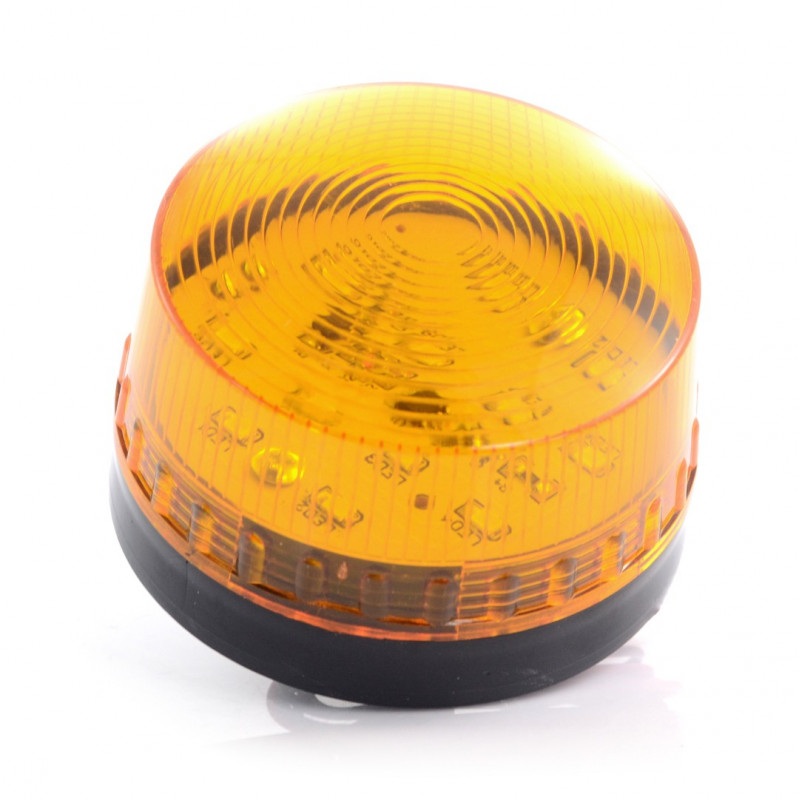 Lampa sygnalizacyjna HC-05 - LED 12V - pomarańczowa