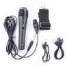 Głośnik Bluetooth uGo Bazooka Karaoke 16W RMS z mikrofonem - czarny - zdjęcie 3