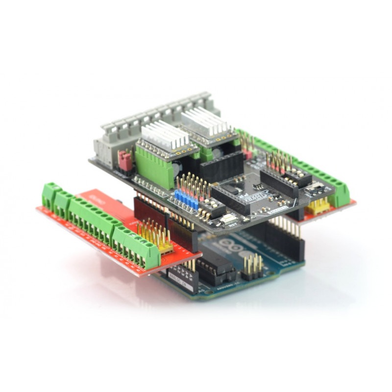 Iduino Screw Shield v3 - złącza śrubowe dla Arduino