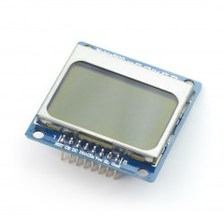 Wyświetlacz LCD graficzny 84x48px - Nokia 5110 - Iduino