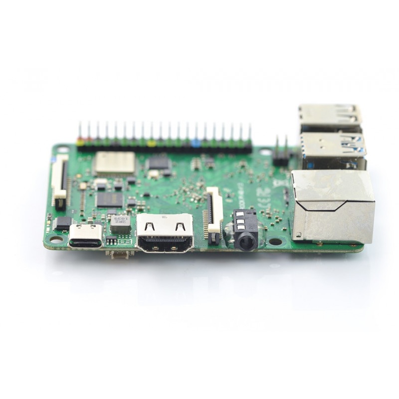Rock Pi 4 Model B - Rockchip RK3399 Cortex A72/A53 + 1GB RAM - WiFi/Bluetooth