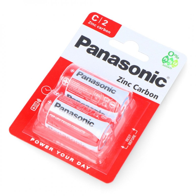 Bateria Panasonic R14 Red Bat 1.5V - 2 szt.