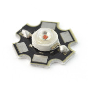 Dioda Power LED Star 3 W - zielona z radiatorem