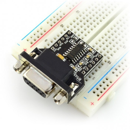Перетворювач RS232 - UART з роз'ємом DB9 - MAX3232 3.3V/5V