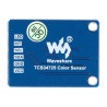 Waveshare czujnik koloru TCS34725 I2C - zdjęcie 4