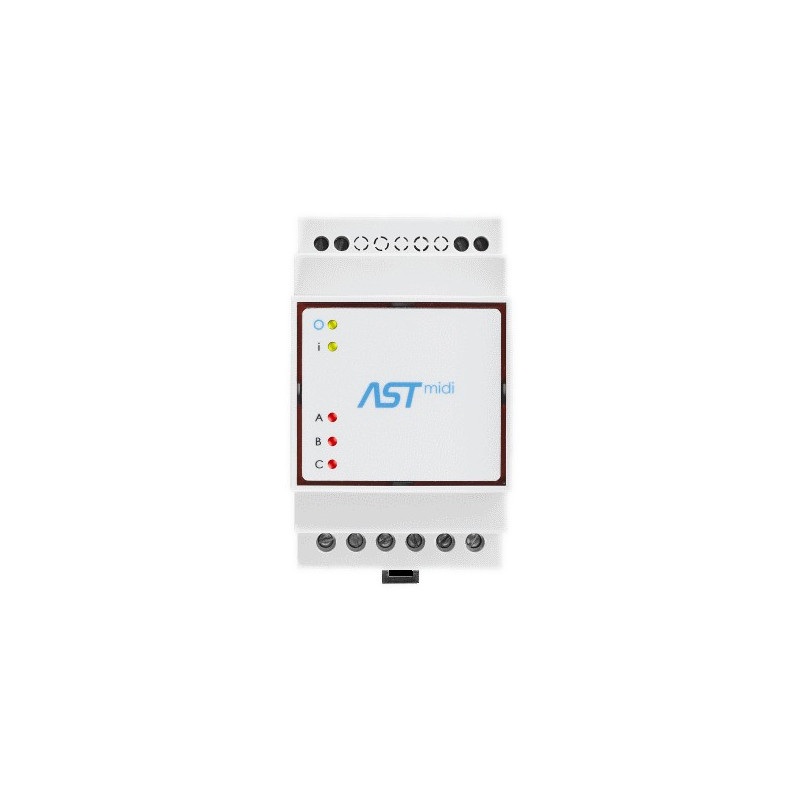 ASTmidi - sterownik oświetlenia ulicznego z anteną GPS - 3x wyjście