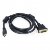 Przewód DVI - HDMI czarny 1.8m - zdjęcie 2