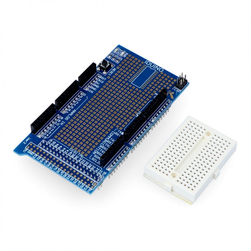 Arduino Mega Proto Shield v3.0 + płytka stykowa 170 otworów