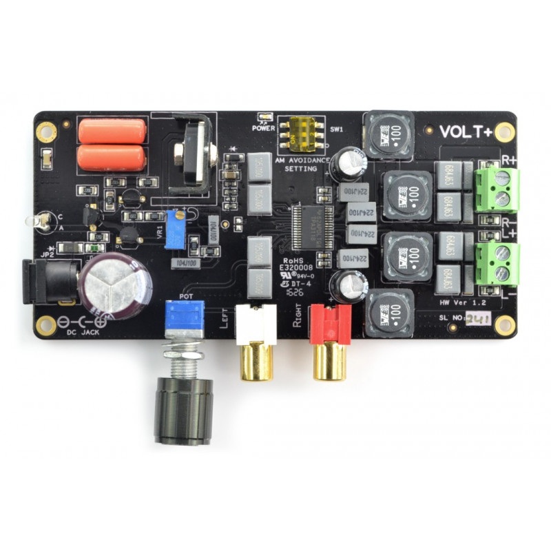 Volt+ Amp - wzmacniacz klasy D 2x50W