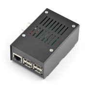 Obudowa do HiFiBerry i Raspberry Pi Model 3/2/B+ stalowa czarna