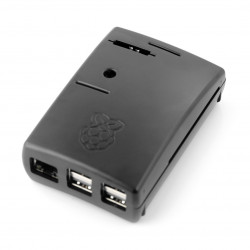 Obudowa do Raspberry Pi model 3/2/B+ - czarna