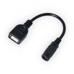 Adapter gniazdo DC 2,1/5,5 - gniazdo USB A