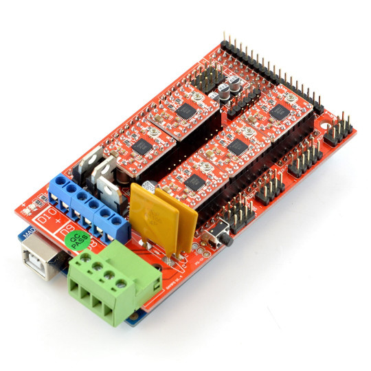 Драйвер крокового двигуна A4988 RepRap - червоний