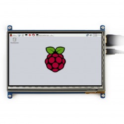 Ekran dotykowy - rezystancyjny LCD TFT 7'' 800x480px GPIO dla Raspberry Pi