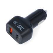 Ładowarka / zasilacz samochodowy USB 3.0 USB typu C Green Cell