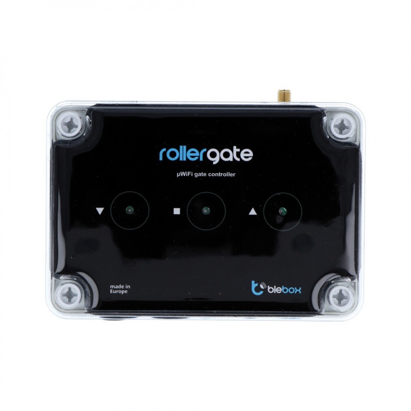 BleBox RollerGate - sterownik bram rolowanych 230V WiFi - aplikacja Andoid / iOS