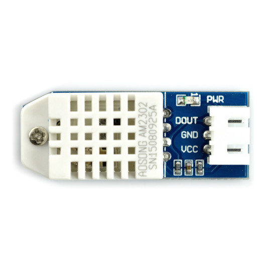 Датчик температури та вологості DHT22 (AM2302) - модуль + кабелі - Waveshare 11092