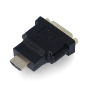 Przejściówka HDMI (wtyk) - DVI-I (gniazdo)