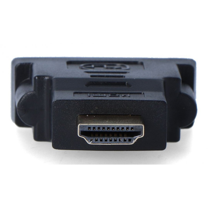 Przejściówka HDMI (wtyk) - DVI-I (gniazdo)