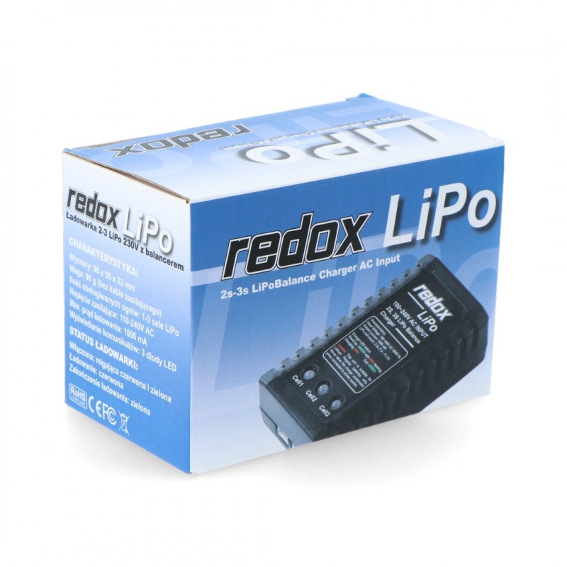 Ładowarka sieciowa Redox LiPo