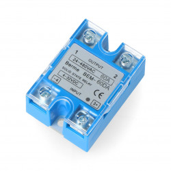 Przekaźnik półprzewodnikowy SSR BERME BEM-60DA 60A 480VAC / 60A 32VDC