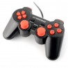 Gamepad Warrior - czarno-czerwony - zdjęcie 1