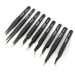 Zestaw pęset - VETUS ESD 9 szt.