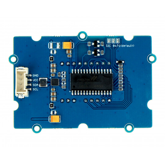 Grove - модуль з чотирьохядерним буквено-цифровим червоним дисплеєм 0,54 дюйма