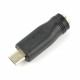 Adapter gniazdo 5,5/2,1mm - wtyk microUSB Adapter gniazdo 5,5/2,1mm - wtyk microUSB
