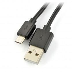 Przewód microUSB B - A - Esperanza - 0,5m