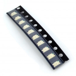 Dioda LED smd 1206  czerwona - 10 szt.