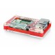 Obudowa do Raspberry Pi Model 4B Pibow Coupé 4 – Czerwona Obudowa do Raspberry Pi Model 4B Pibow Coupé 4 – Czerwona