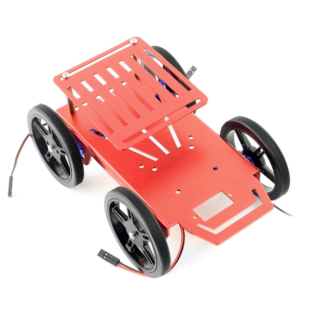 Platforma czterokołowego mini robota FT-MC-004-KIT Zestaw montażowy