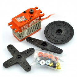 Serwo Blue Bird BMS-28A - standard z tytanowymi trybami