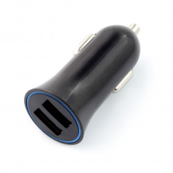 Ładowarka / zasilacz samochodowy DPM CLT721 5V/2,1A 2xUSB