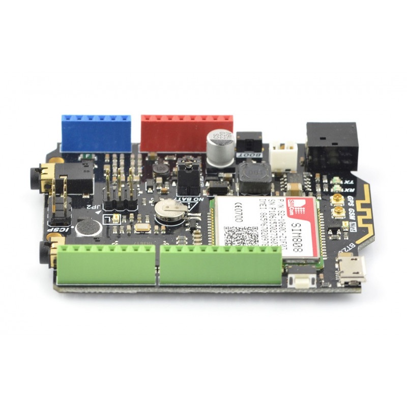 GSM/GPRS/GPS SIM808 z płytką główną Arduino Leonardo