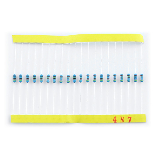 Набір резисторів CF THT 1/4 Вт 1% - 1280 шт.