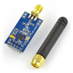 Moduł radiowy CC1101 433 MHz - transceiver THT z anteną
