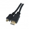 Przewód pozłacany Goodbay High Speed HDMI z obsługą Ethernet wtyk HDMI (typ A) - micro HDMI (typ D) - 5m - zdjęcie 1